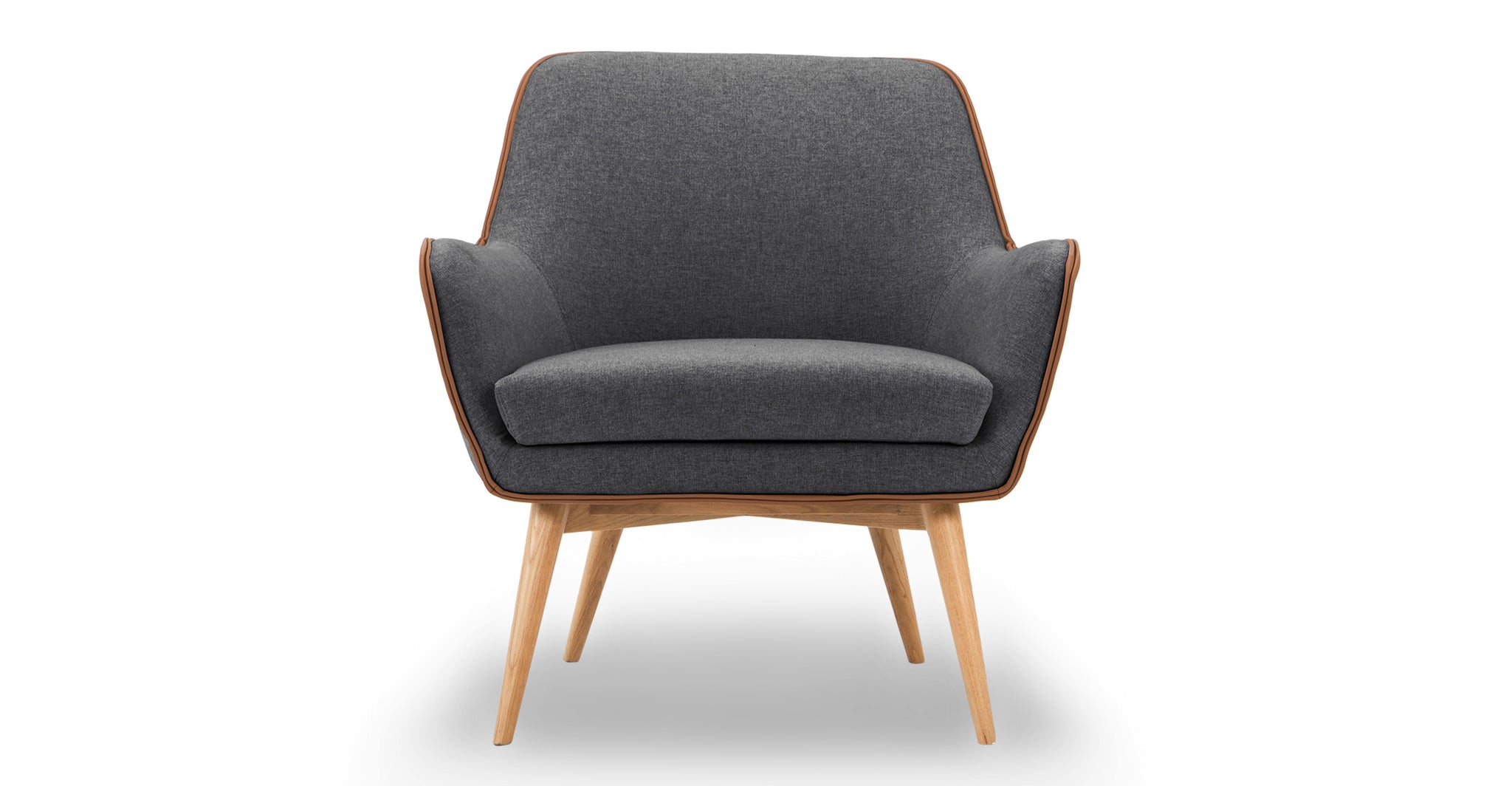 Troop 32" Fabric Chair - Nickel - Home Office Makeover