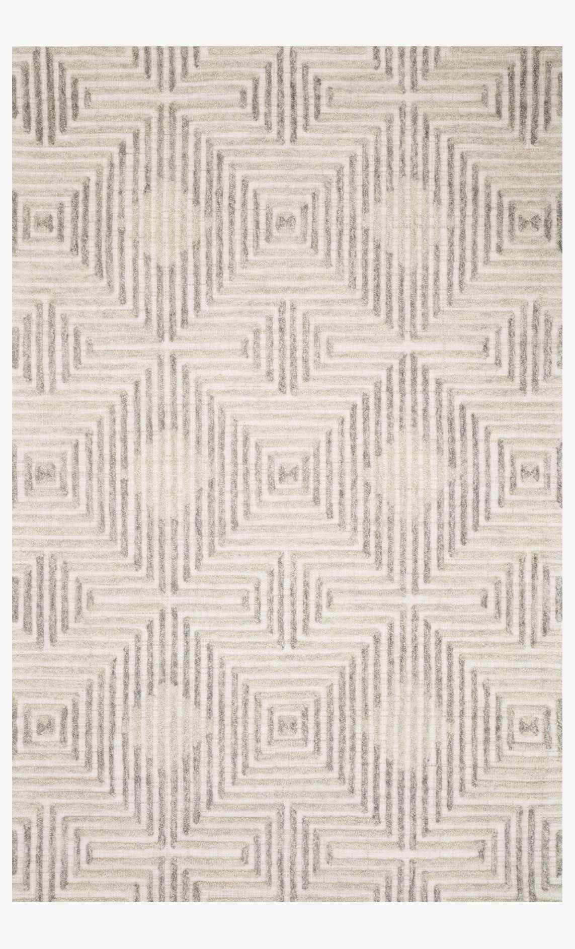 EHREN COLLECTION - EHR-02 GREY/SILVER - Home Office Makeover