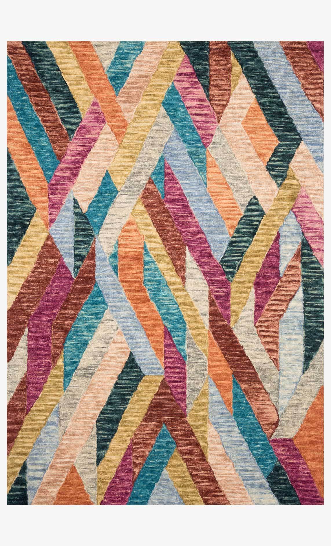 HALLU x Justina Blakeney Collection - HAL-02 FIESTA / MULTI - Home Office Makeover