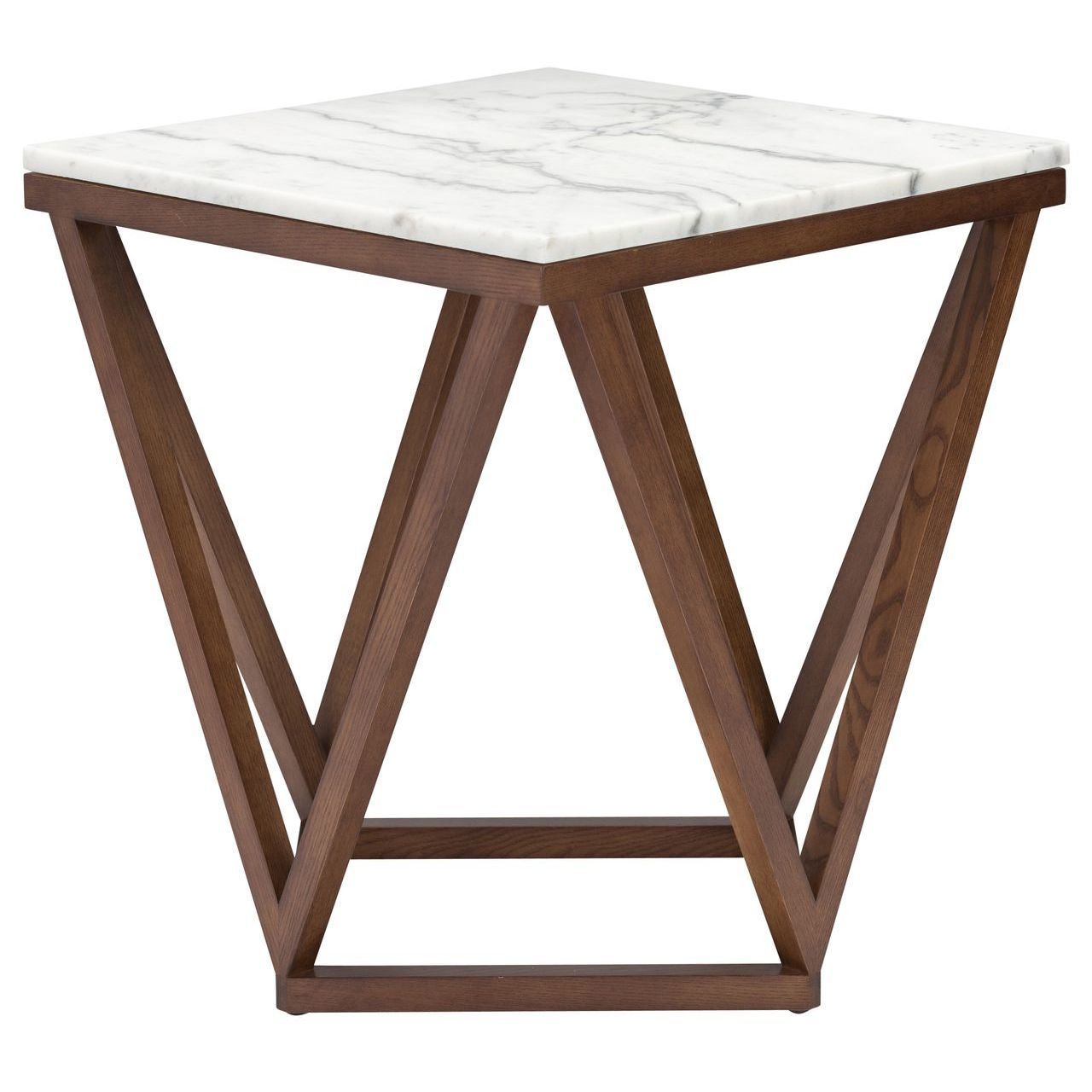 JASMINE SIDE TABLE - WHITE - Home Office Makeover