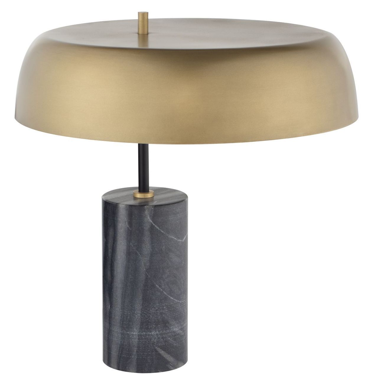 MADDOX TABLE LIGHT - BRASS - Home Office Makeover