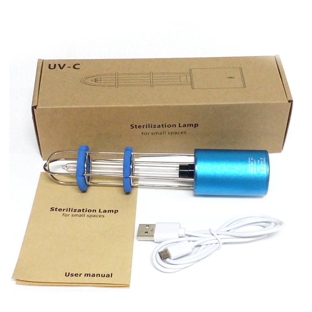 UVC Germicidal Light Tube | Compact Air Purifier - Home Office Makeover